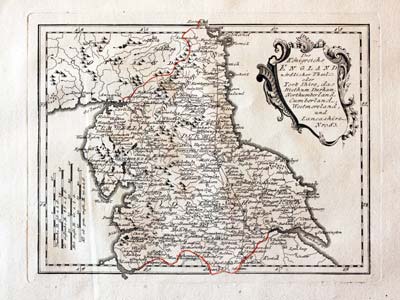 Northern England, von Reilly 1789