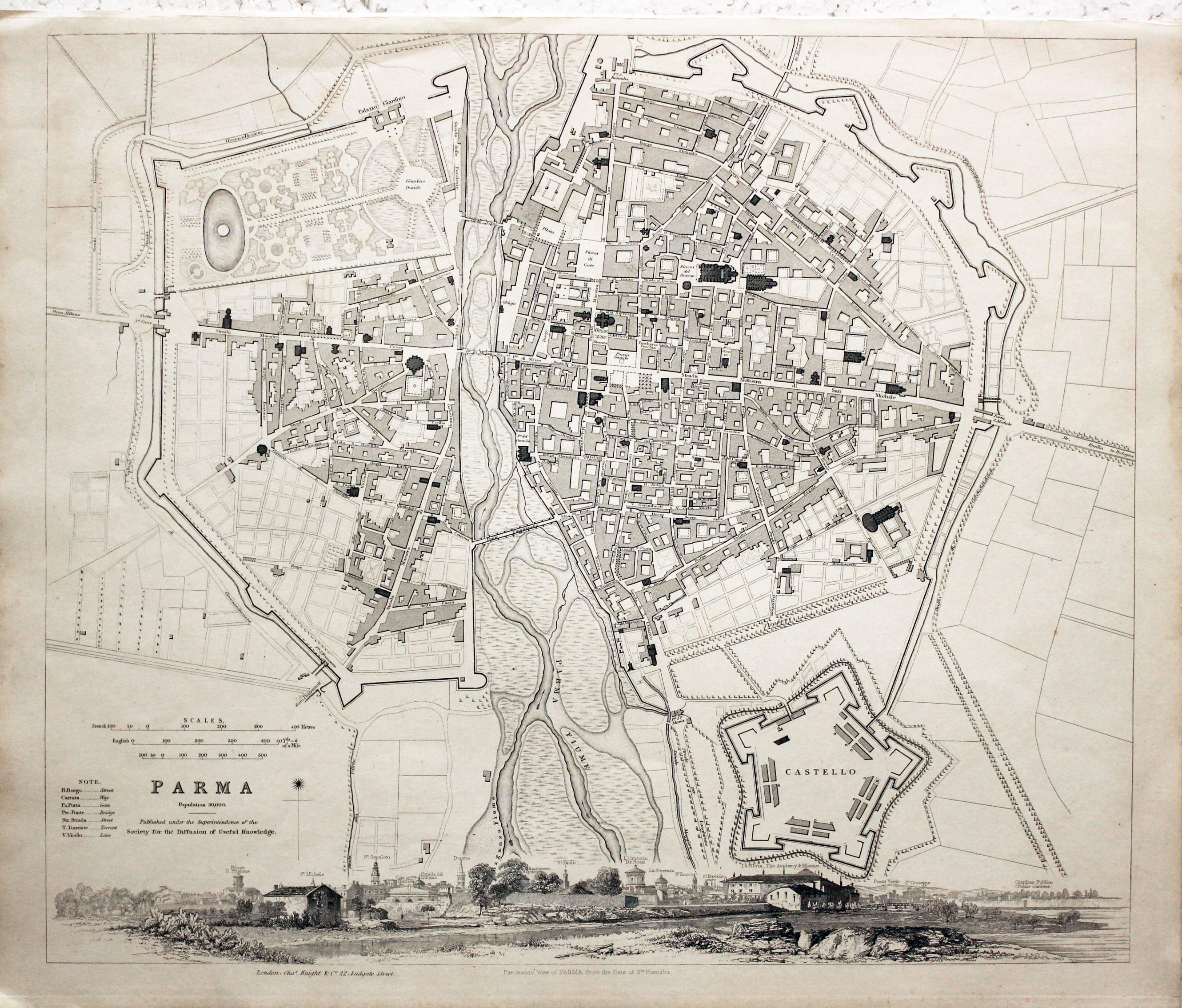 Parma, Italy SDUK c.1840