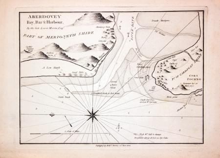 Chart of Aberdovey, William Morris 1801