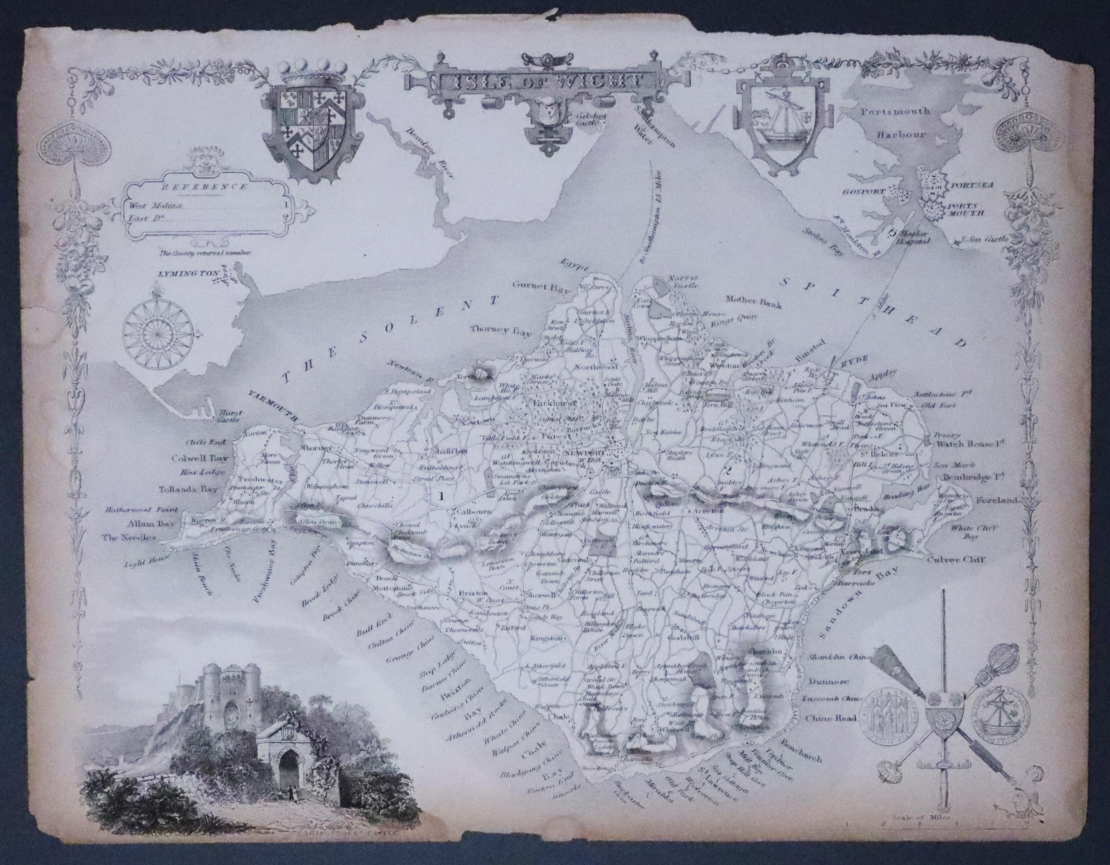 Isle of Wight, Thomas Moule  Isle of Wight, Thomas Moule