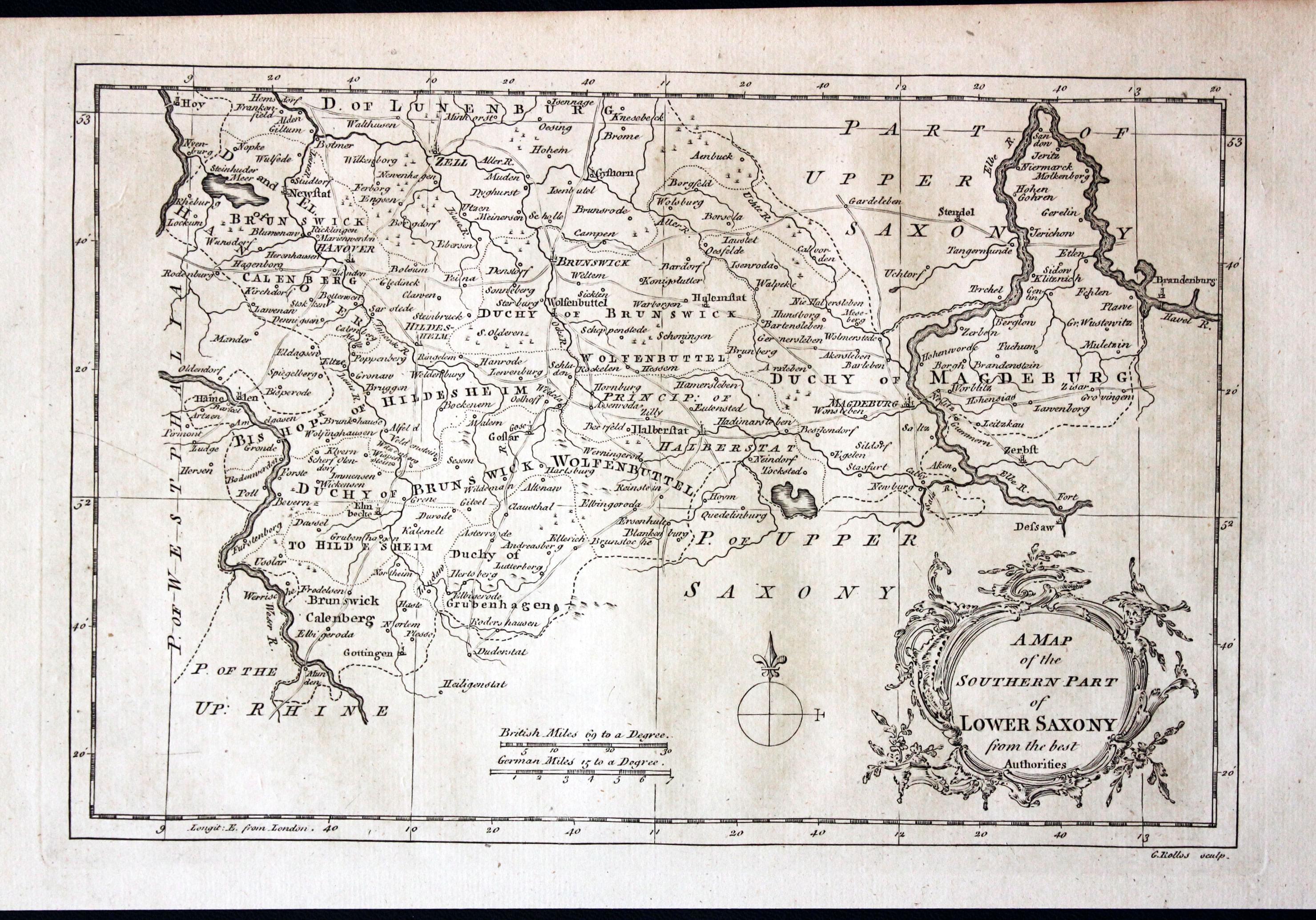 South Lower Saxony, G.Rollos, 1771
