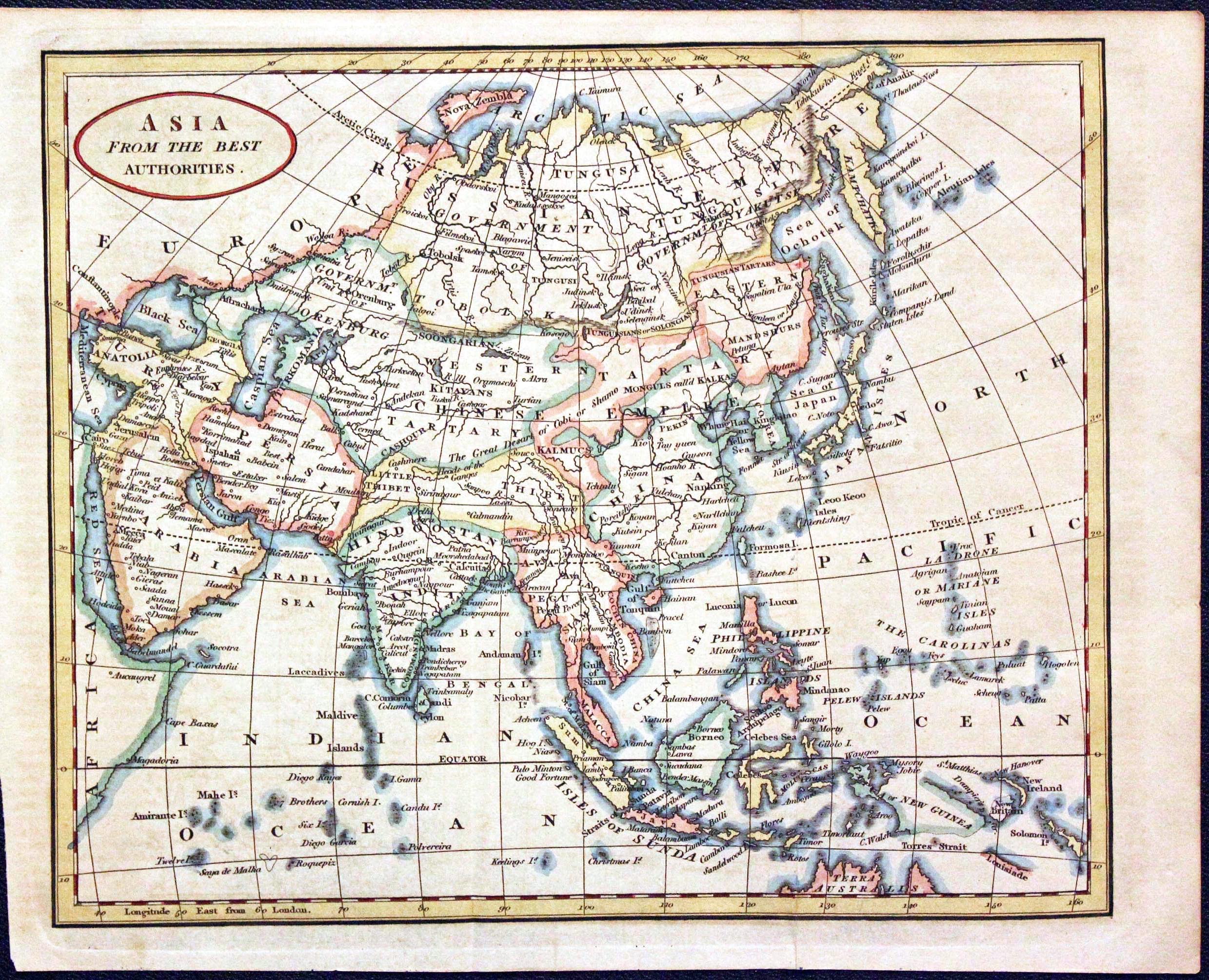 Asia, Richard Brooks, 1820