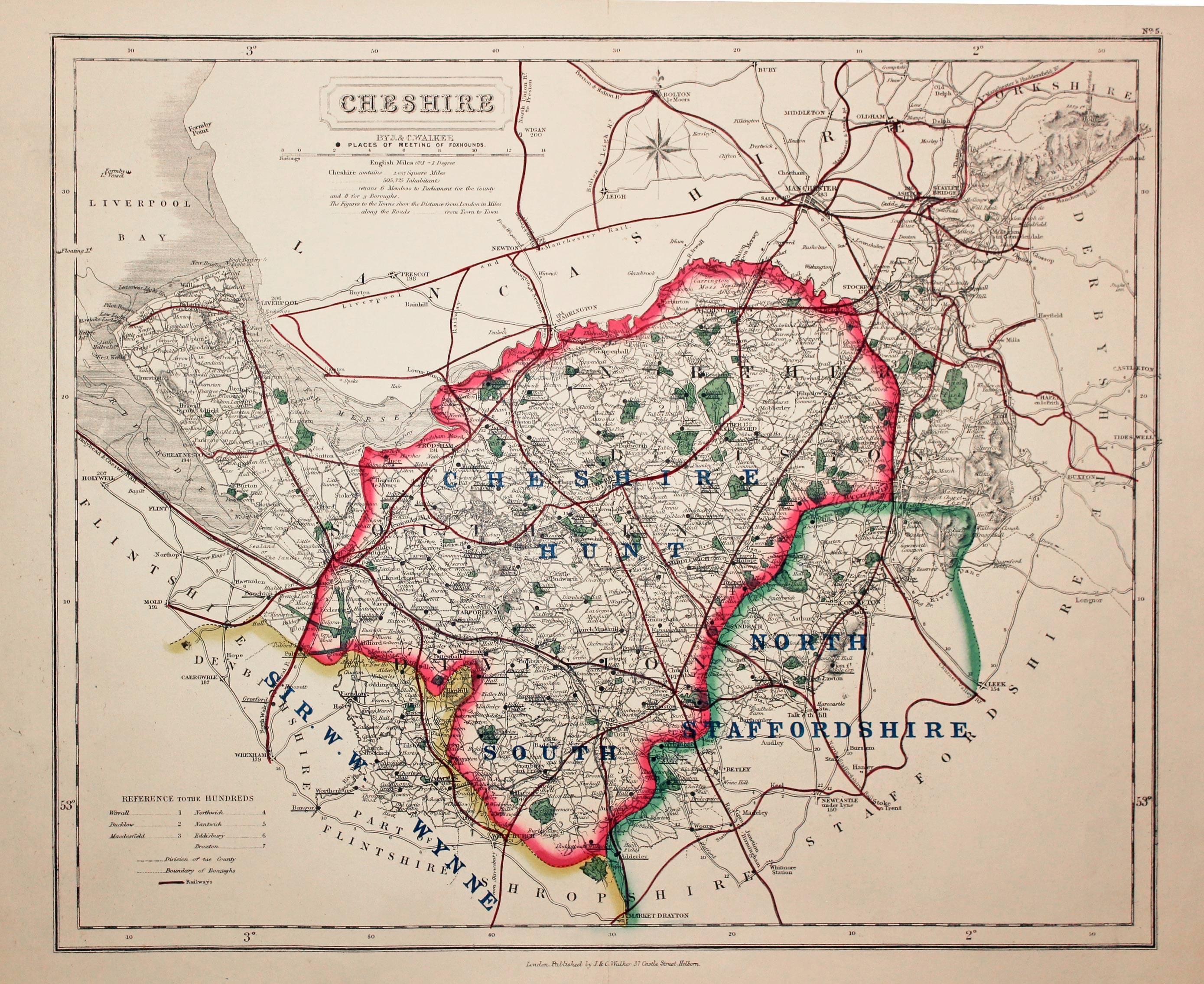 Cheshire Fox Hunting, John and Charles Walker, 1860  Cheshire Fox Hunting, John and Charles Walker, 1860
