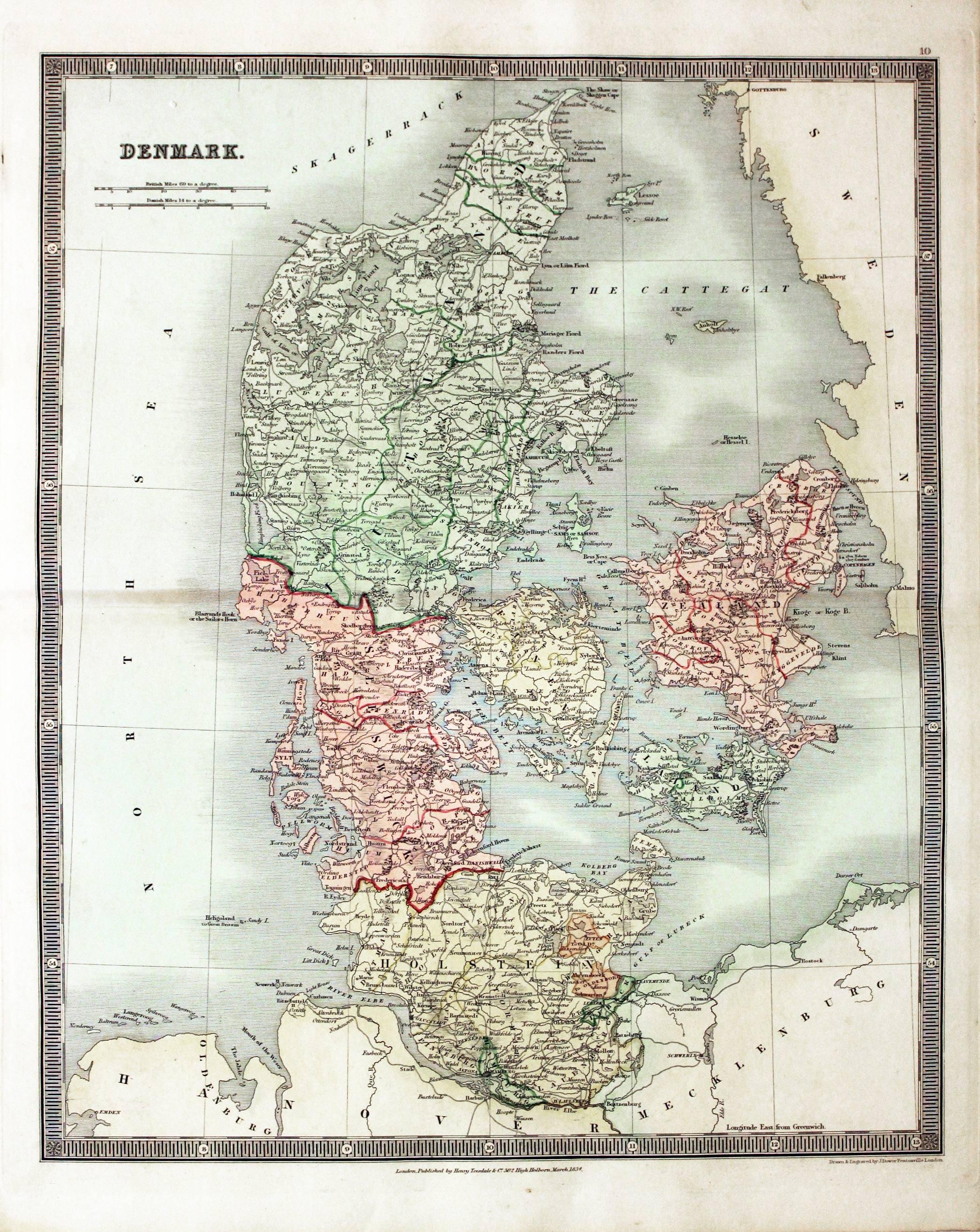 Denmark, John Dower, 1834