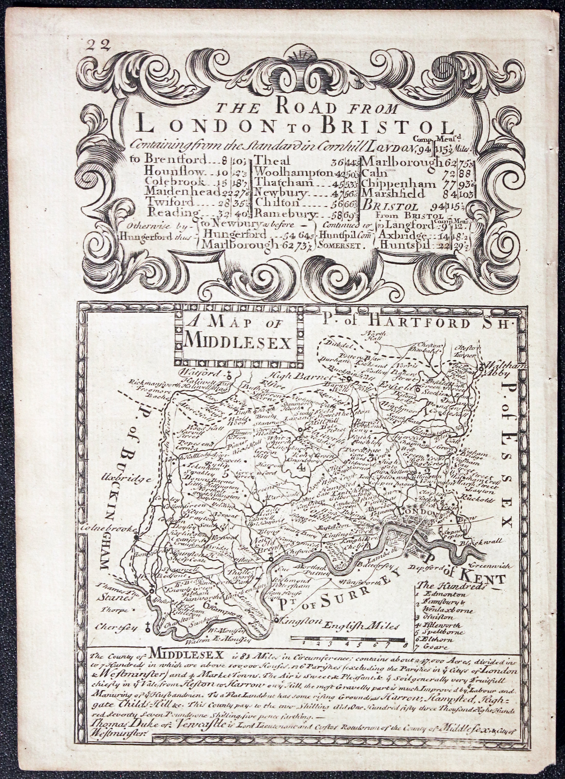 Middlesex, John Owen and Emanuel Bowen  Middlesex, John Owen and Emanuel Bowen