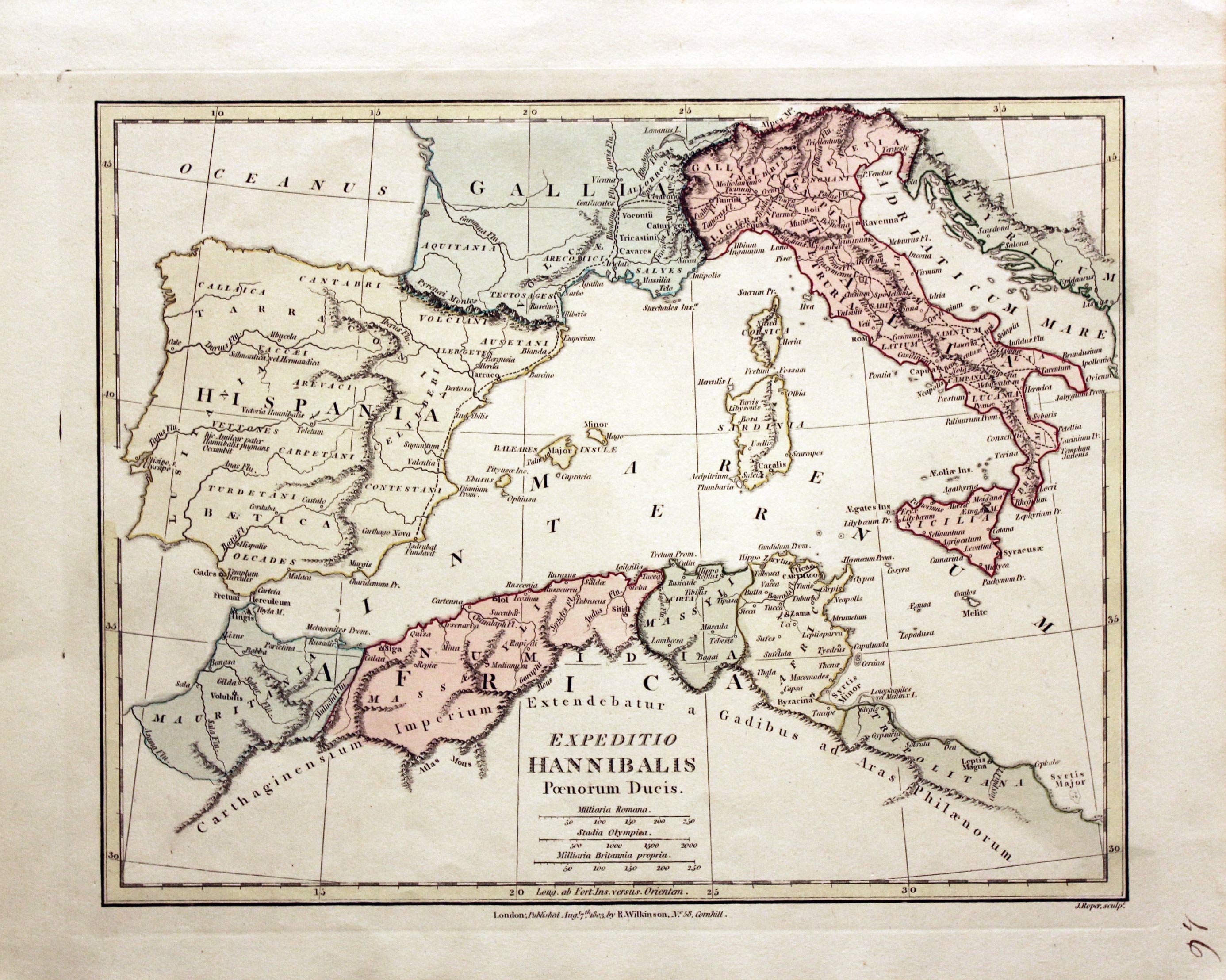 Hannibal, Robert Wilkinson, 1815  Hannibal, Robert Wilkinson, 1815