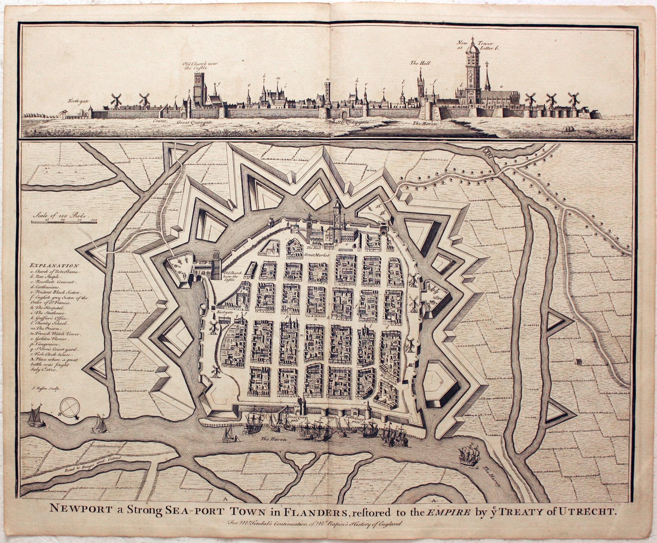 Newport, Paul de Rapin-Thoyras, c.1745  Newport, Paul de Rapin-Thoyras, c.1745