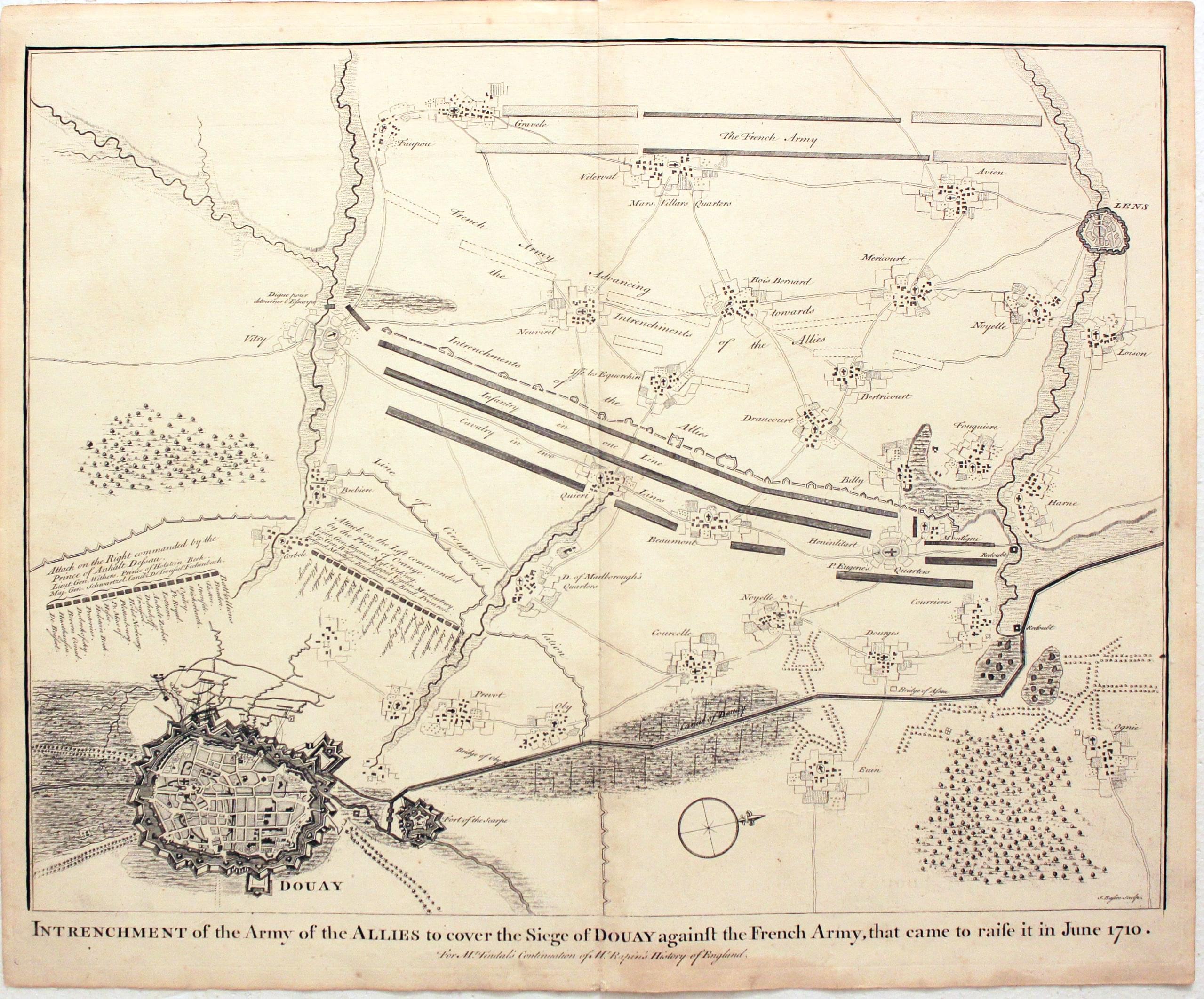 Douay, Paul de Rapin-Thoyras, c.1745  Douay, Paul de Rapin-Thoyras, c.1745