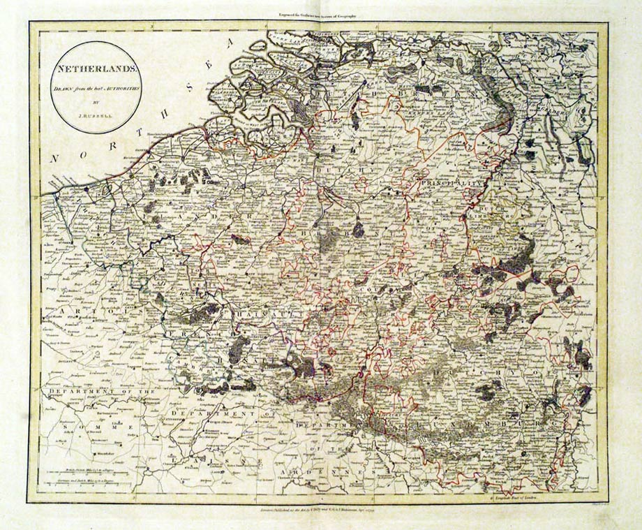 Netherlands John Russel 1800  Netherlands John Russel 1800