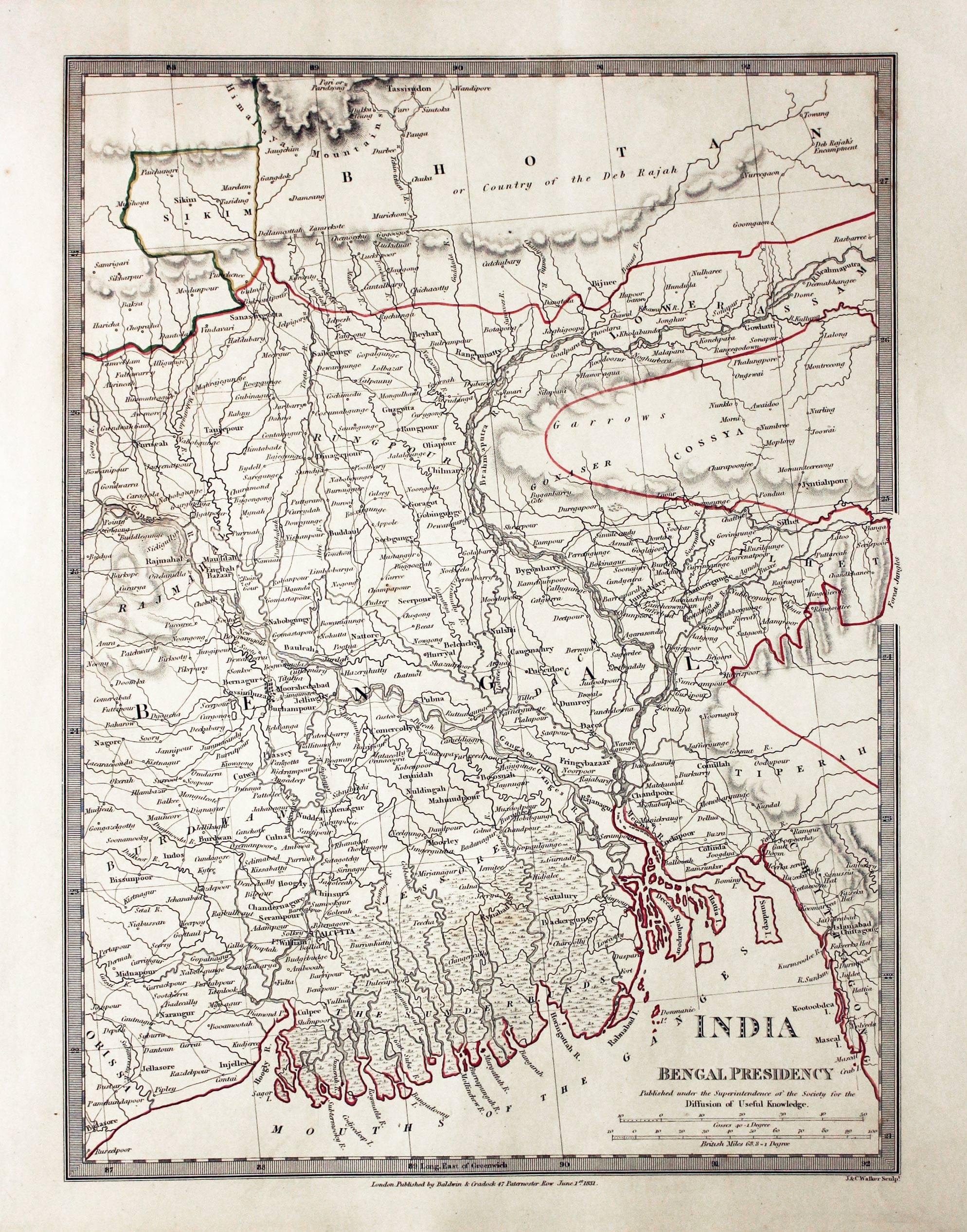 India VIII Bengal Presidency SDUK