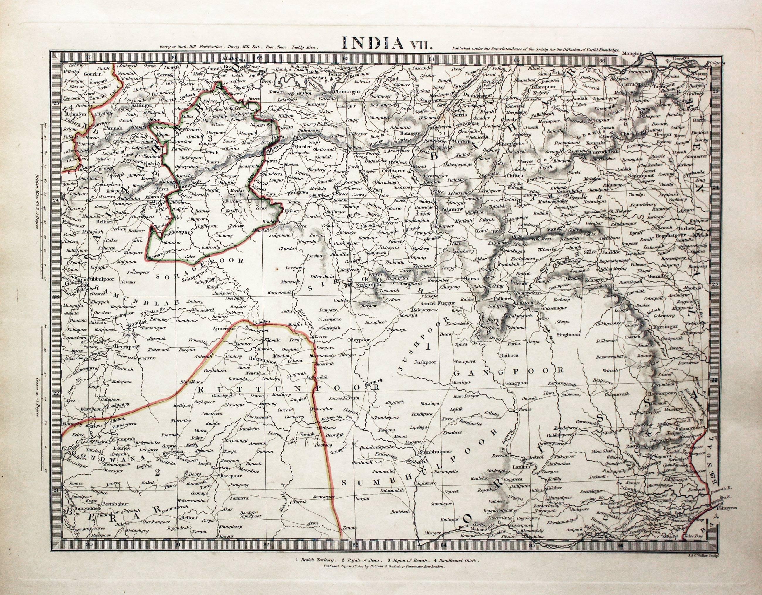 India VII Allahabad to Bay of Bengal  SDUK