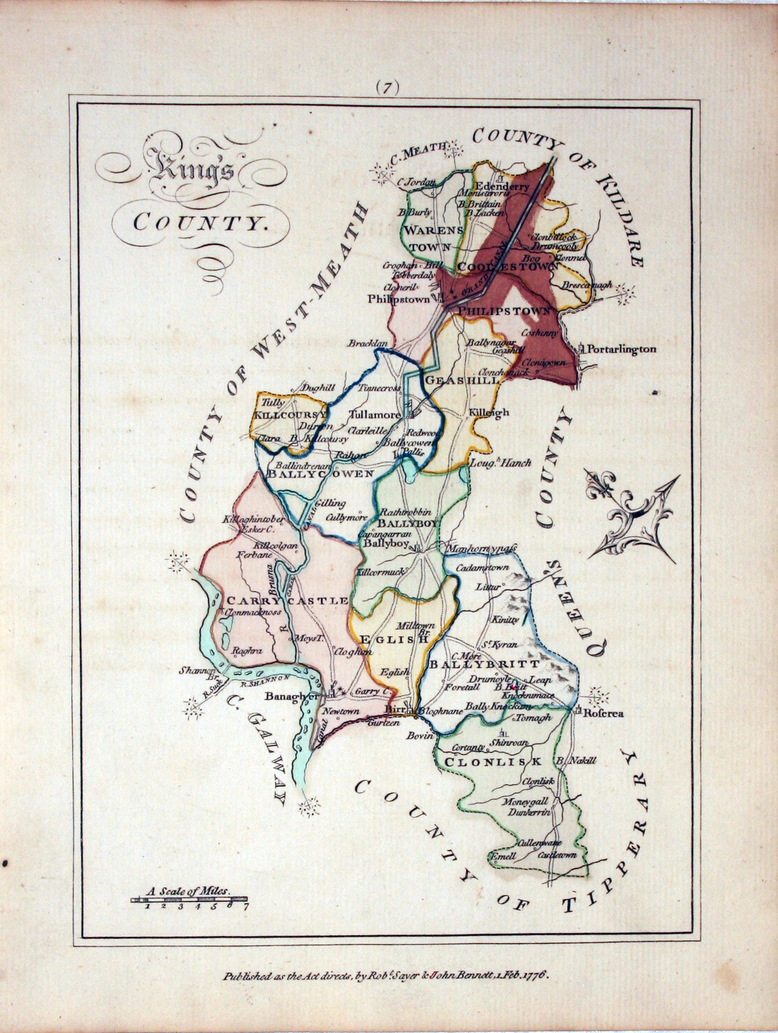 King’s County, Bernard Scalé, 1776  King’s County, Bernard Scalé, 1776