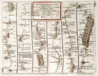 Road from Newington to Snaresbrook, Thomas Kitchin 1776