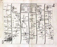 Road London to Arundel, Thomas Kitchin 1767