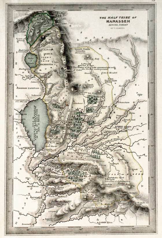 Half Tribe of Manasseh, Thomas Starling, 1850  Half Tribe of Manasseh, Thomas Starling, 1850