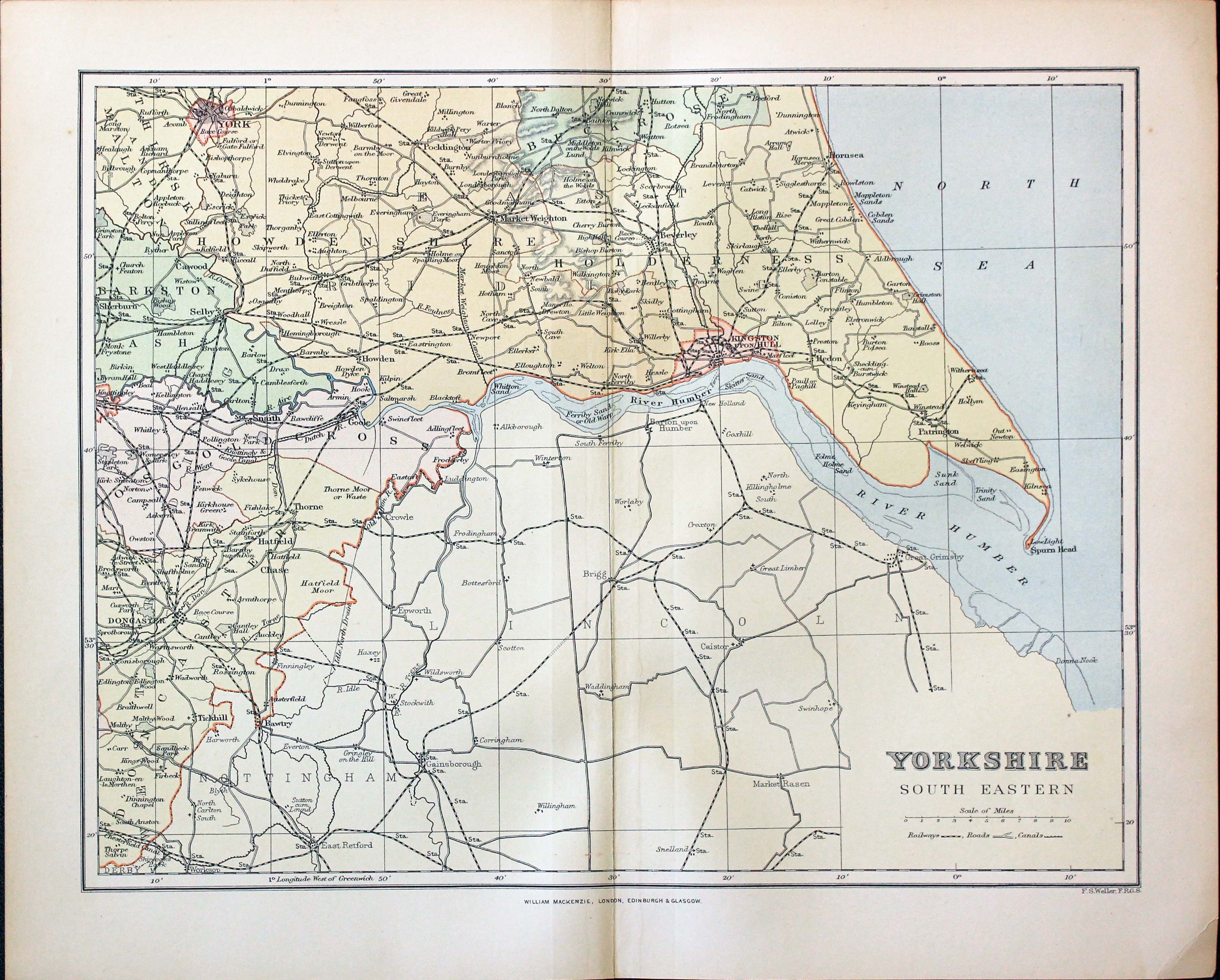 Part of North West Yorkshire, Francis Sydney Weller, c.1898  Part of North West Yorkshire, Francis Sydney Weller, c.1898