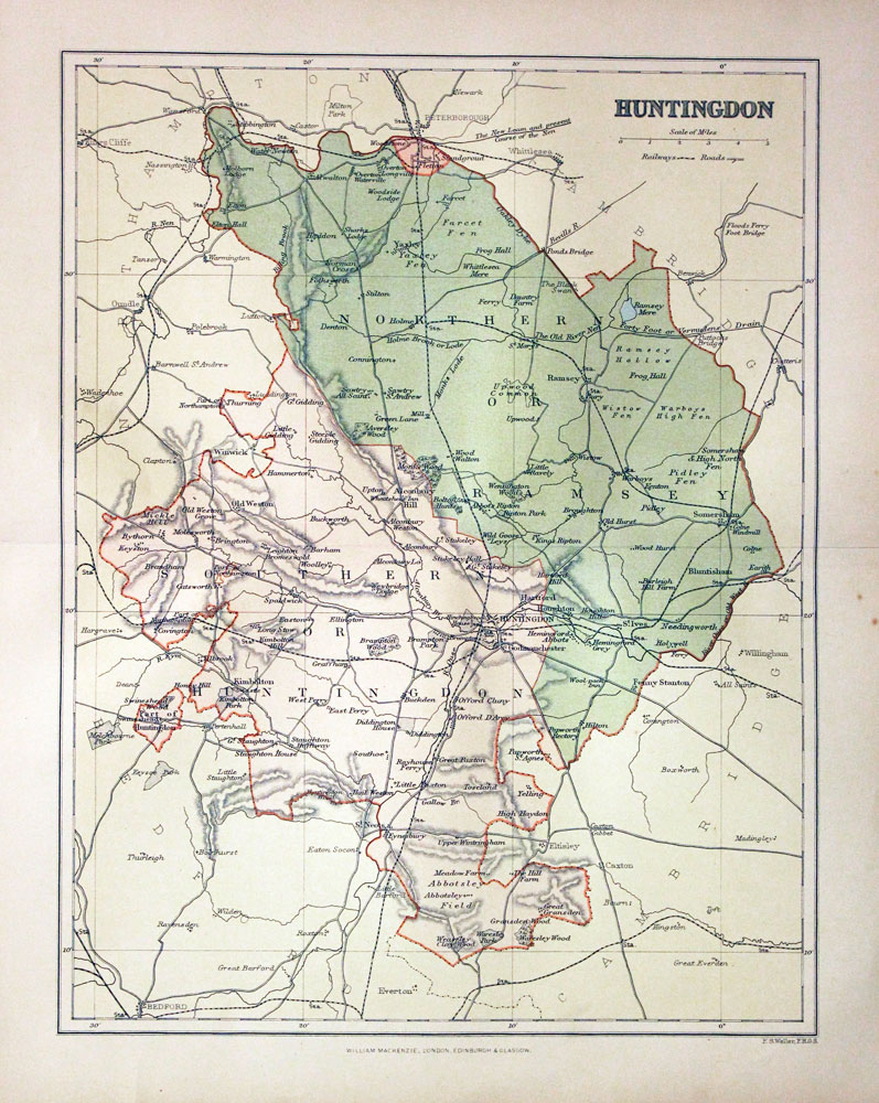 Huntingdonshire, Francis Sydney Weller, c.1898  Huntingdonshire, Francis Sydney Weller, c.1898