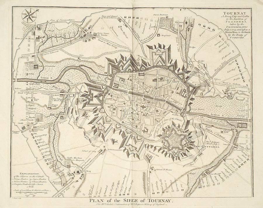 Tournai, Paul de Rapin-Thoyras, c.1750