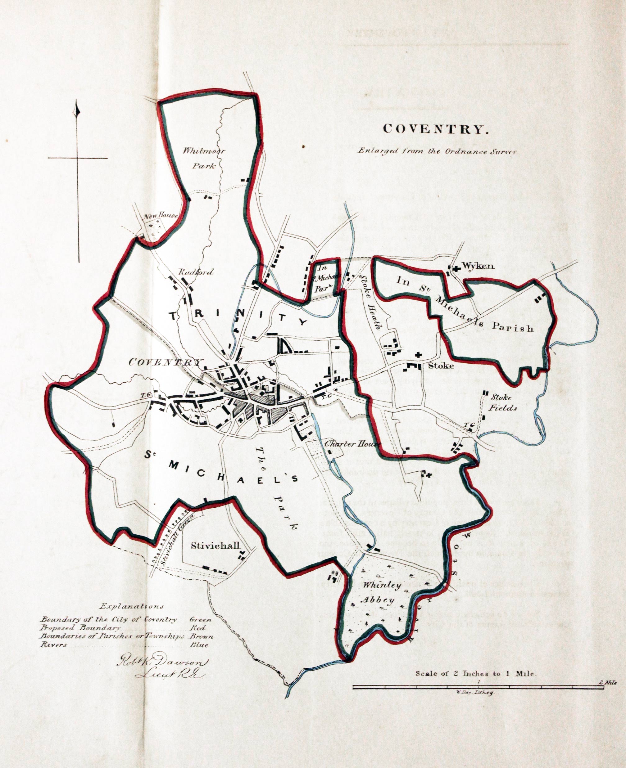 Coventry, Lt. Robert K. Dawson, c.1832  Coventry, Lt. Robert K. Dawson, c.1832
