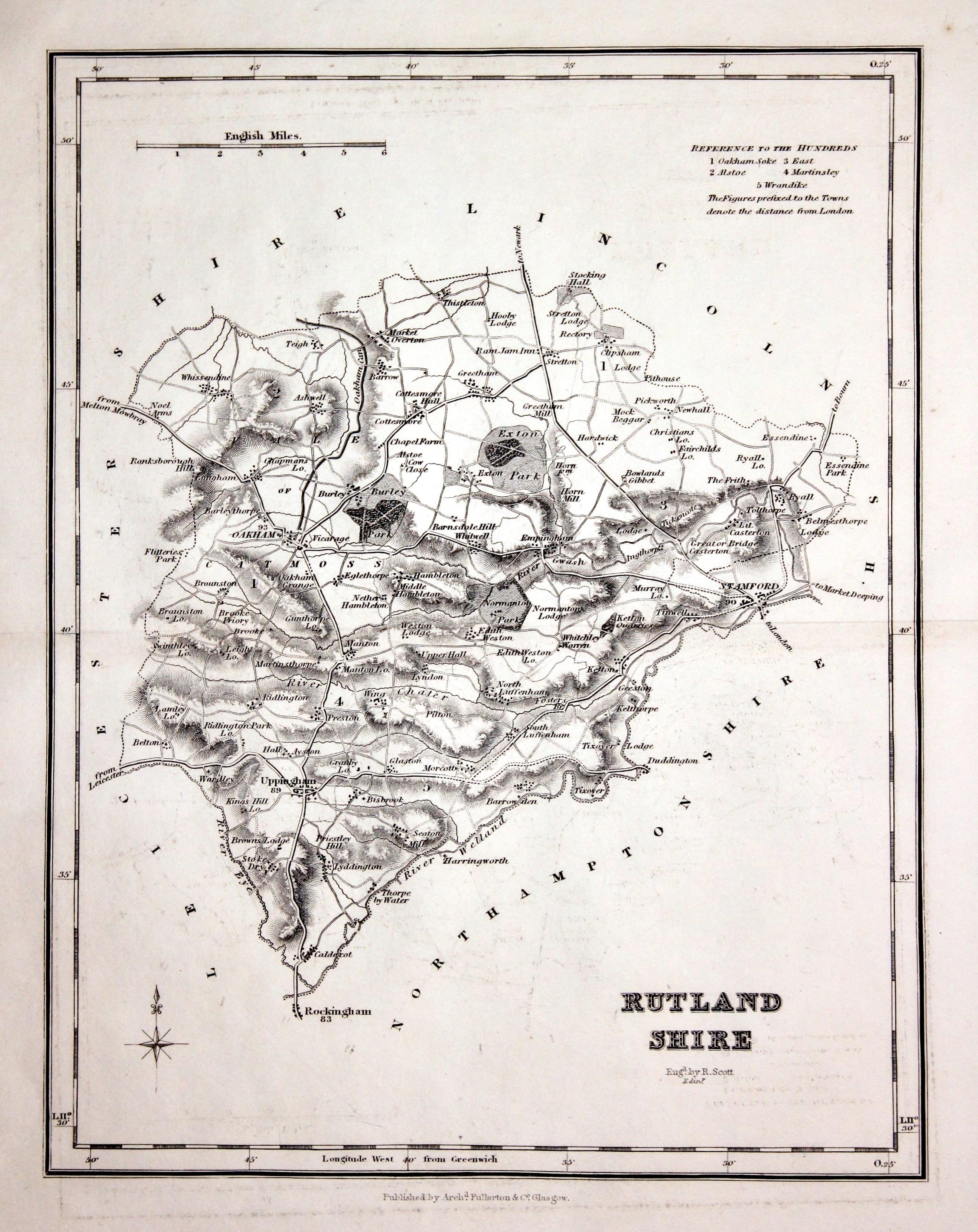 Rutlandshire, Archibald Fullarton, c.1844