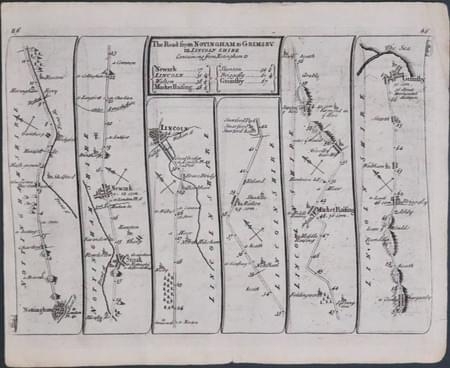 The Road from Oxford to Bristol, Thomas Kitchin c.1765