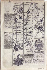 Montgomeryshire, John Owen and Emanuel Bowen, c.1730