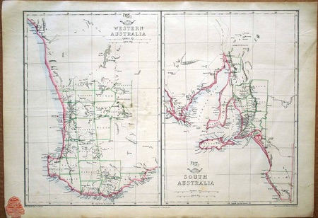 Western and South Australia, Edward Weller, 1858