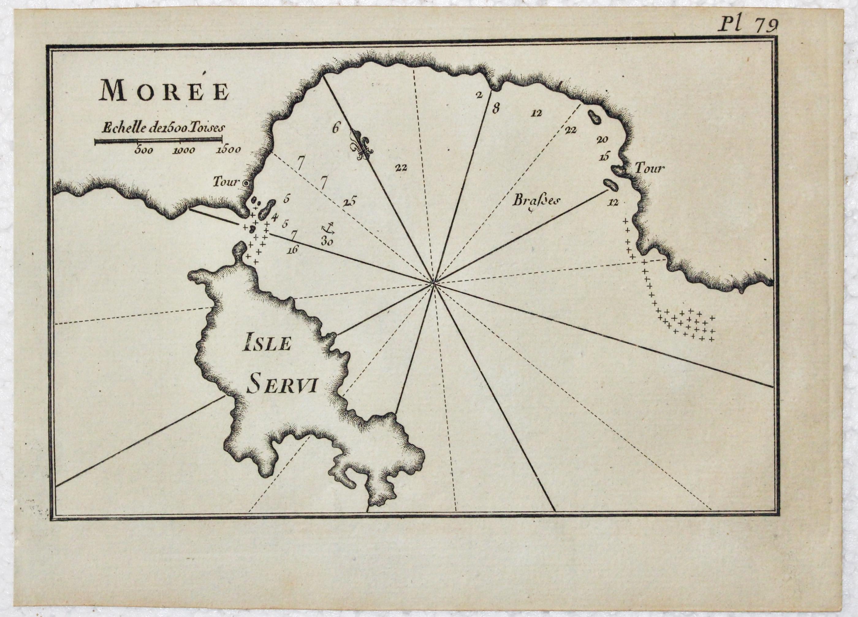 Island of Servi, Greece, Joseph Roux 1764  Island of Servi, Greece, Joseph Roux 1764