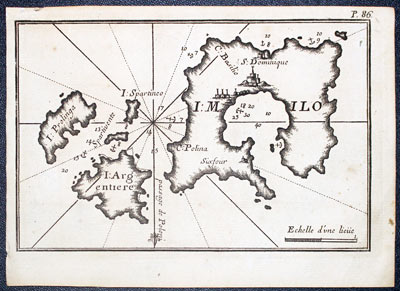 Milon in the Aegean Sea, Joseph Roux, 1764