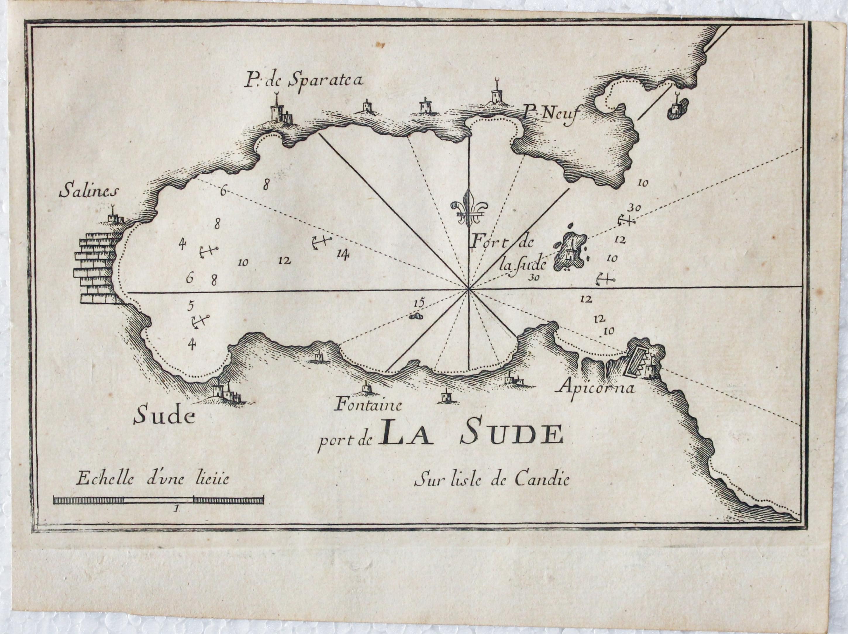 Souda, Crete by Joseph Roux, 1764