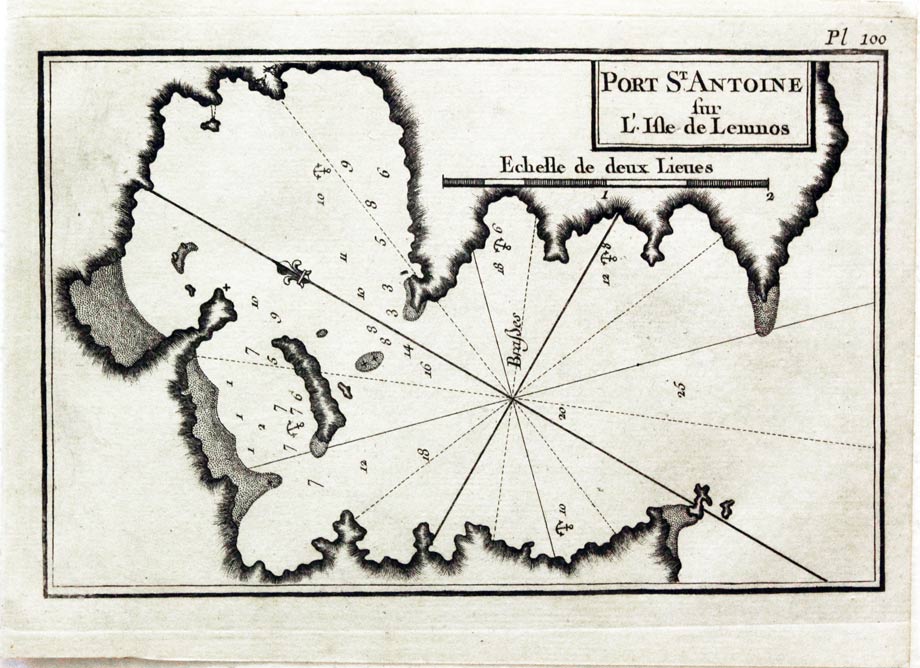 Lemnos, Joseph Roux, 1764  Lemnos, Joseph Roux, 1764