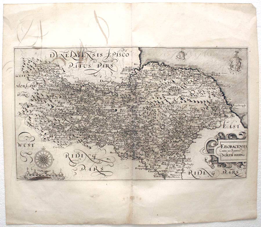 Yorkshire North Riding, William Hole, 1637