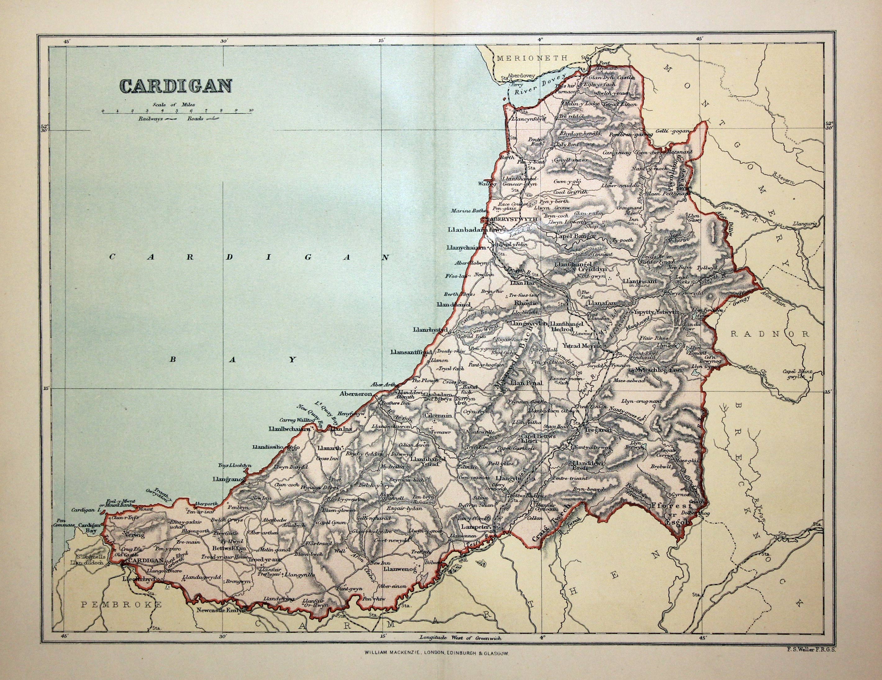 Cardiganshire, Francis Sydney Weller, 1898  Cardiganshire, Francis Sydney Weller, 1898