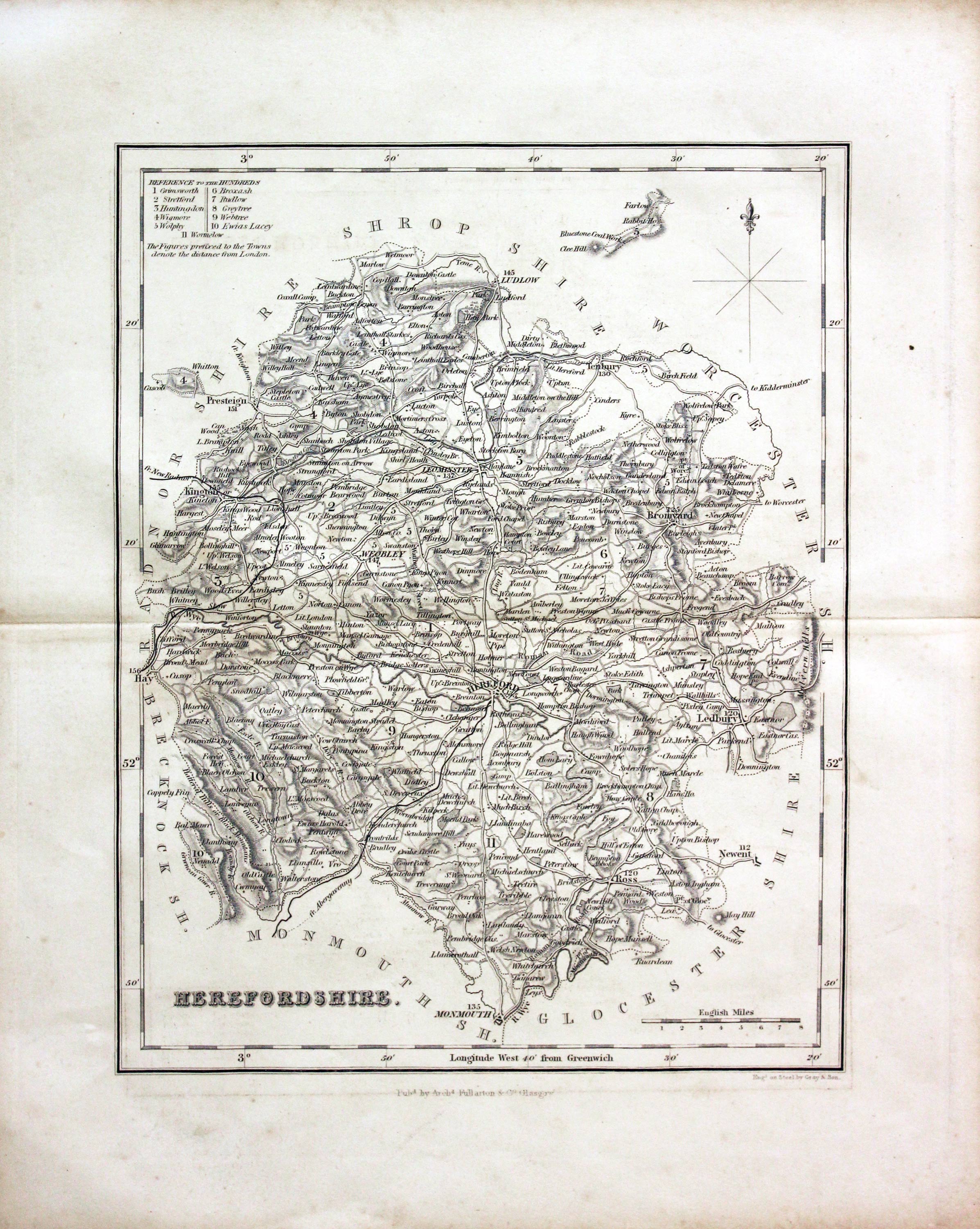 Herefordshire, Archibald Fullarton c.1840