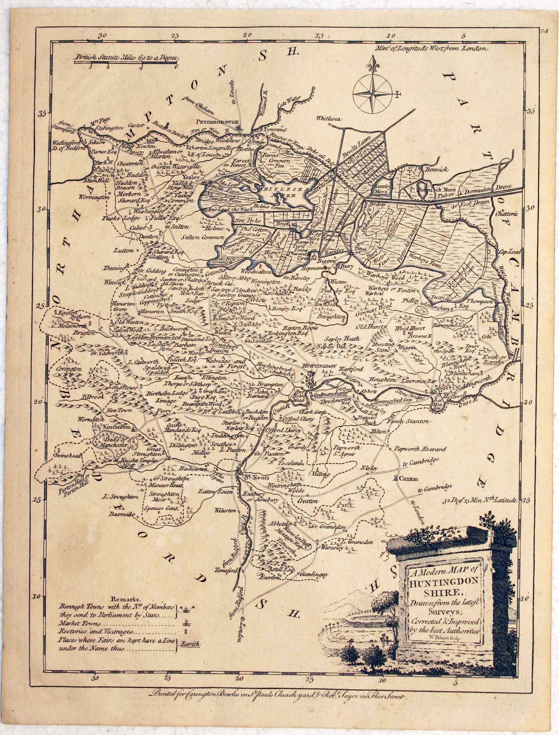 Huntingdonshire, John Ellis, 1777  Huntingdonshire, John Ellis, 1777