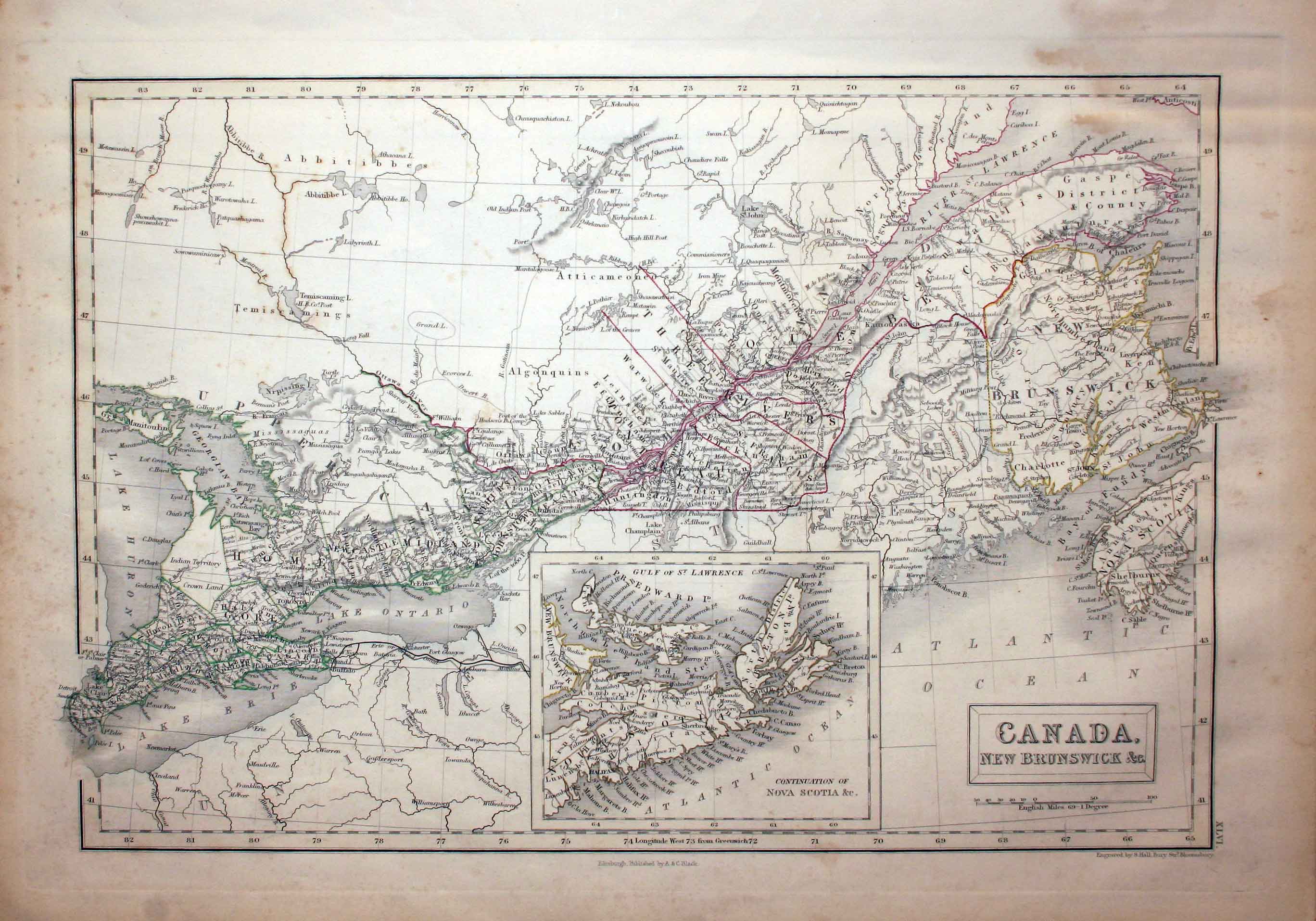 Quebec, New Brunswick, Nova Scotia, George Washington Bacon, 1891