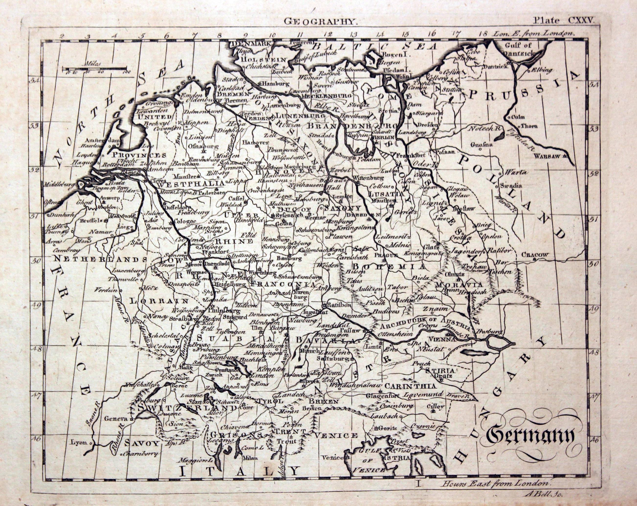 Germany, A. Bell, 1778  Germany, A. Bell, 1778