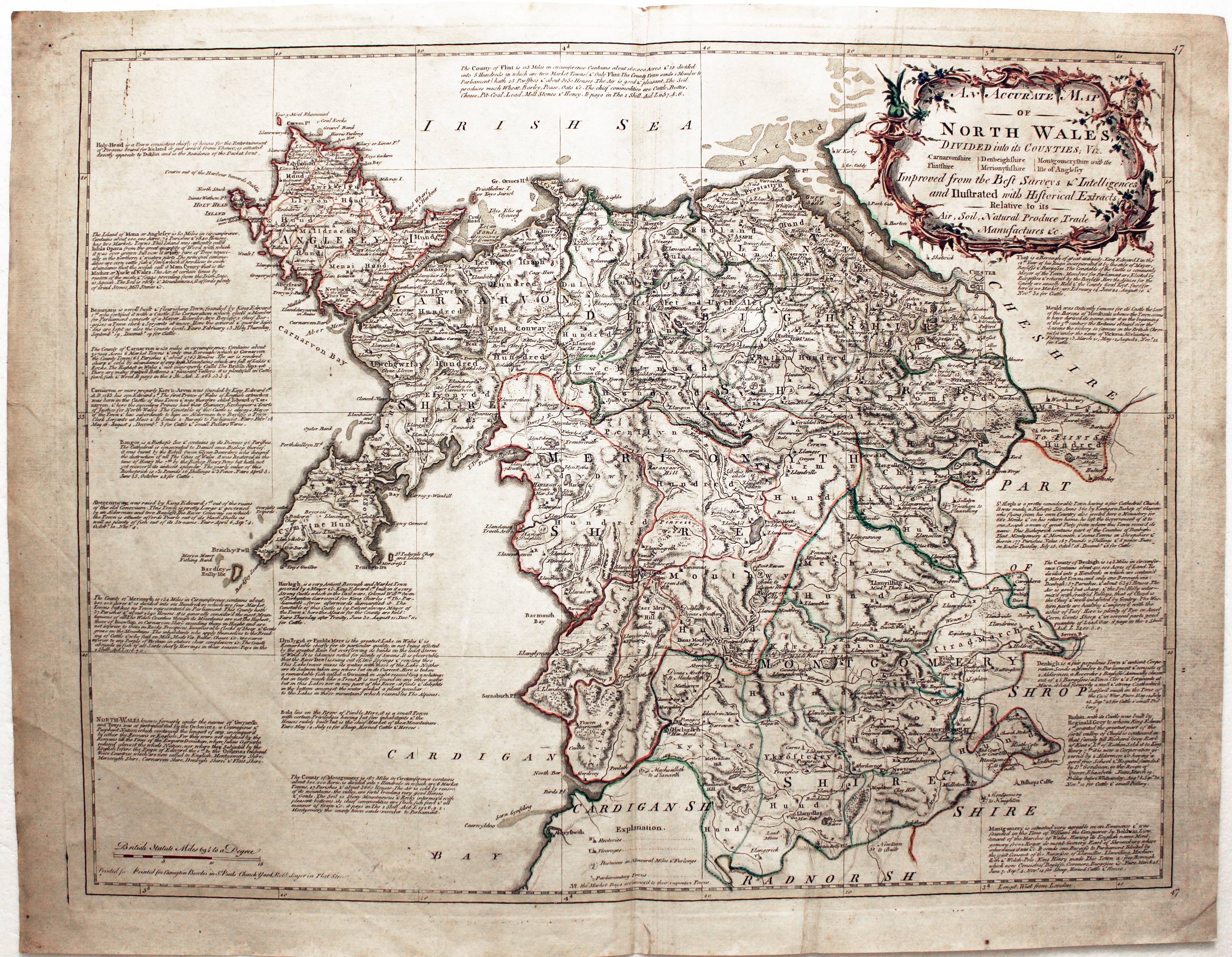 North Wales by Emanuel Bowen