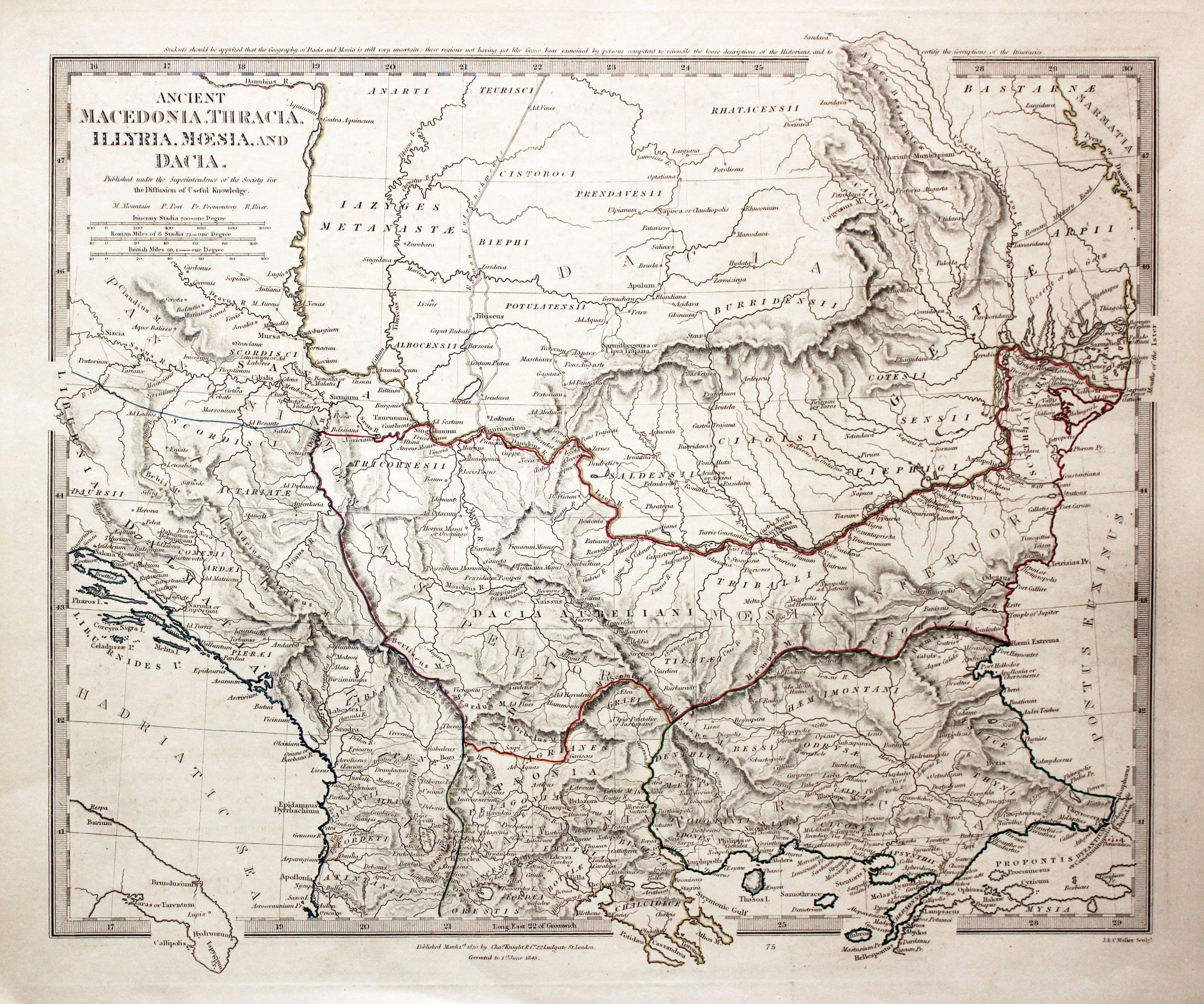 Ancient Macedonia, Thracia, Illyria, Moesia and Dacia SDUK