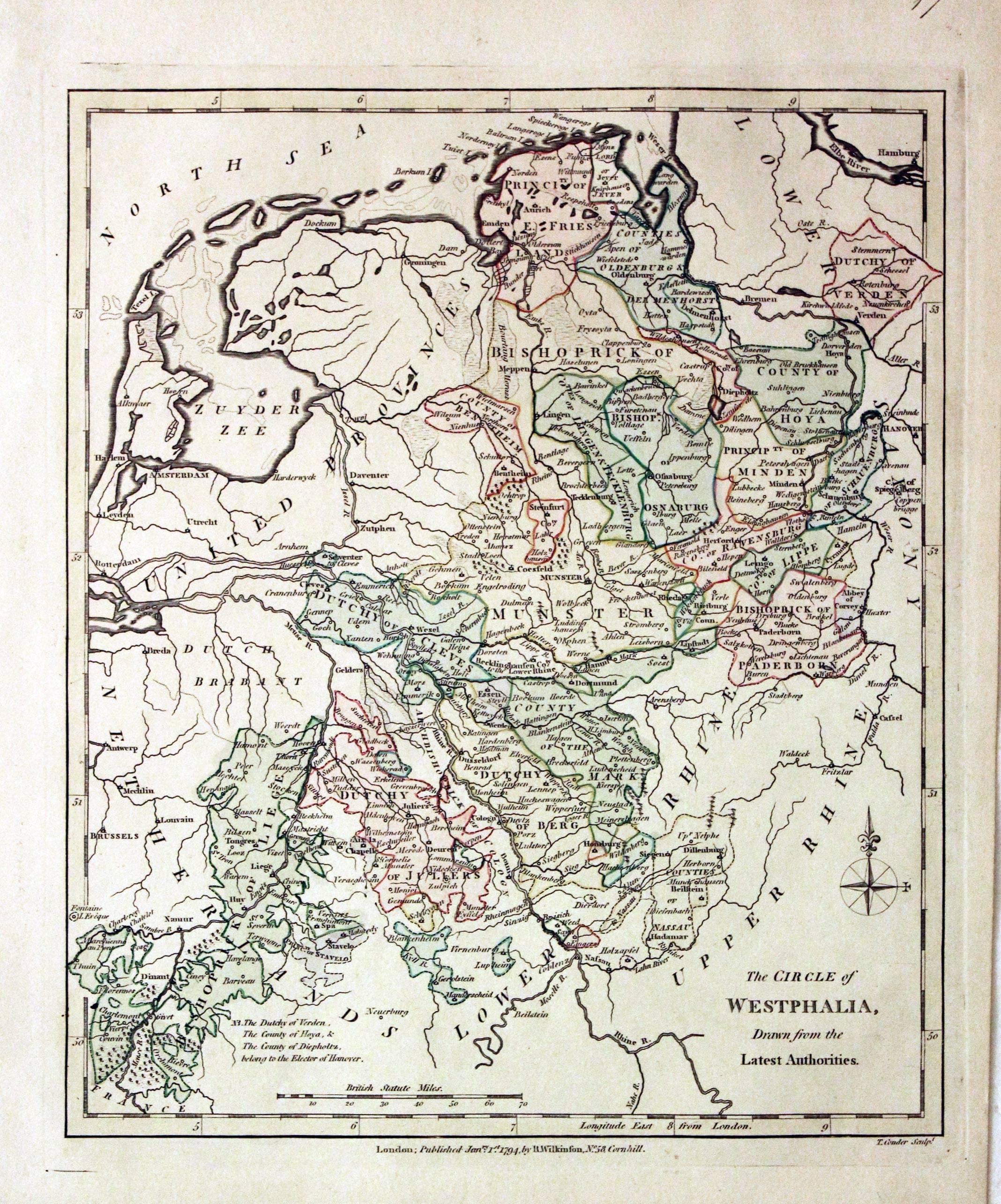 Westphalia, Robert Wilkinson, 1794  Westphalia, Robert Wilkinson, 1794