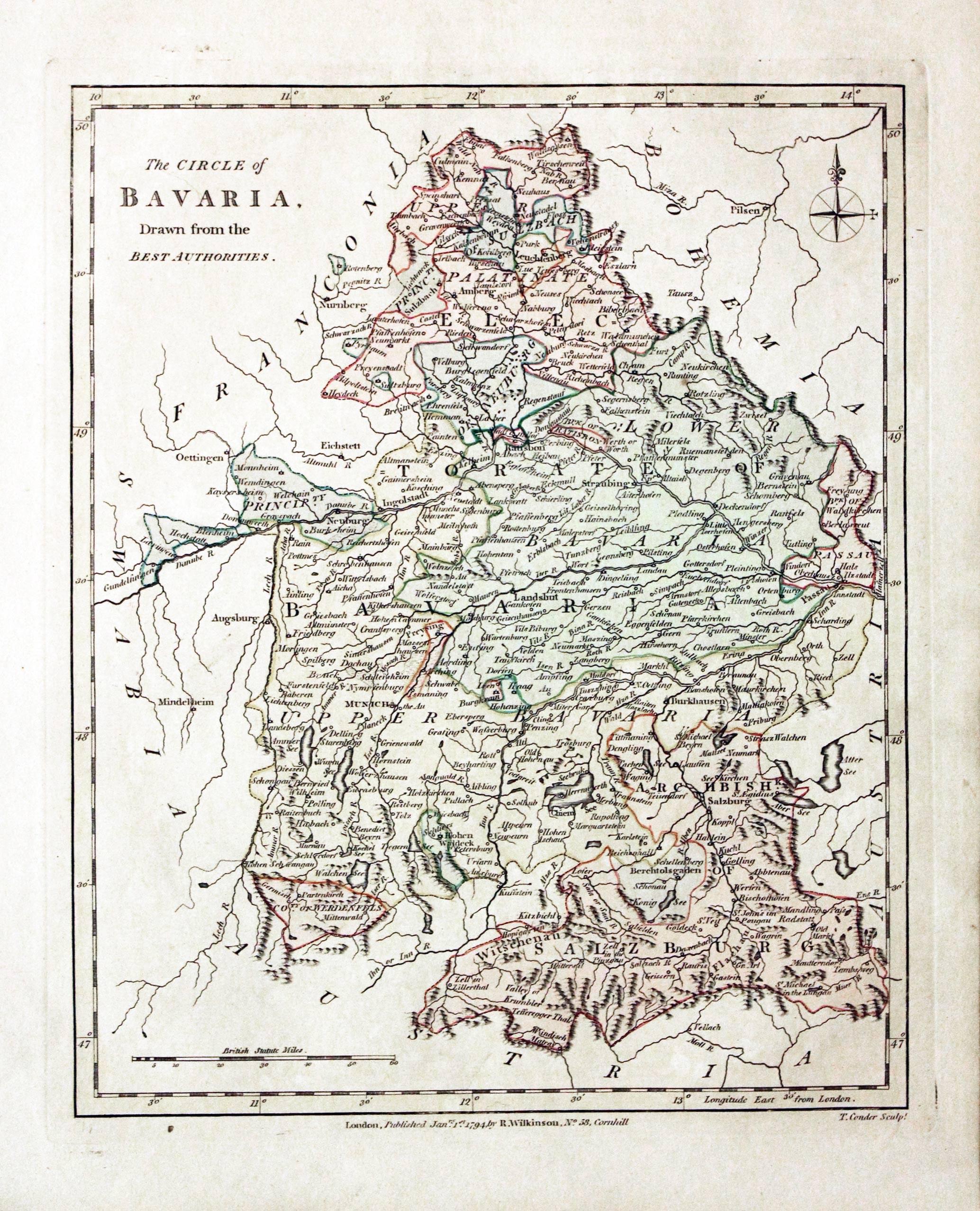 Bavaria, Robert Wilkinson, 1794  Bavaria, Robert Wilkinson, 1794