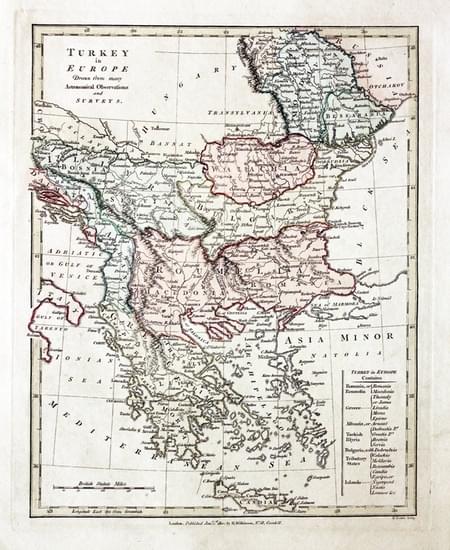 Turkey in Europe, Robert Wilkinson, 1800