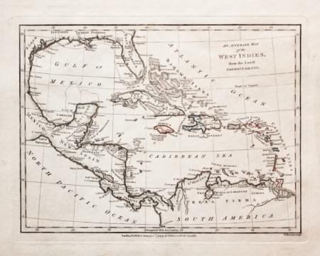 West Indies, Robert Wilkinson, 1794