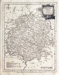 Herefordshire by Joseph Ellis 1777