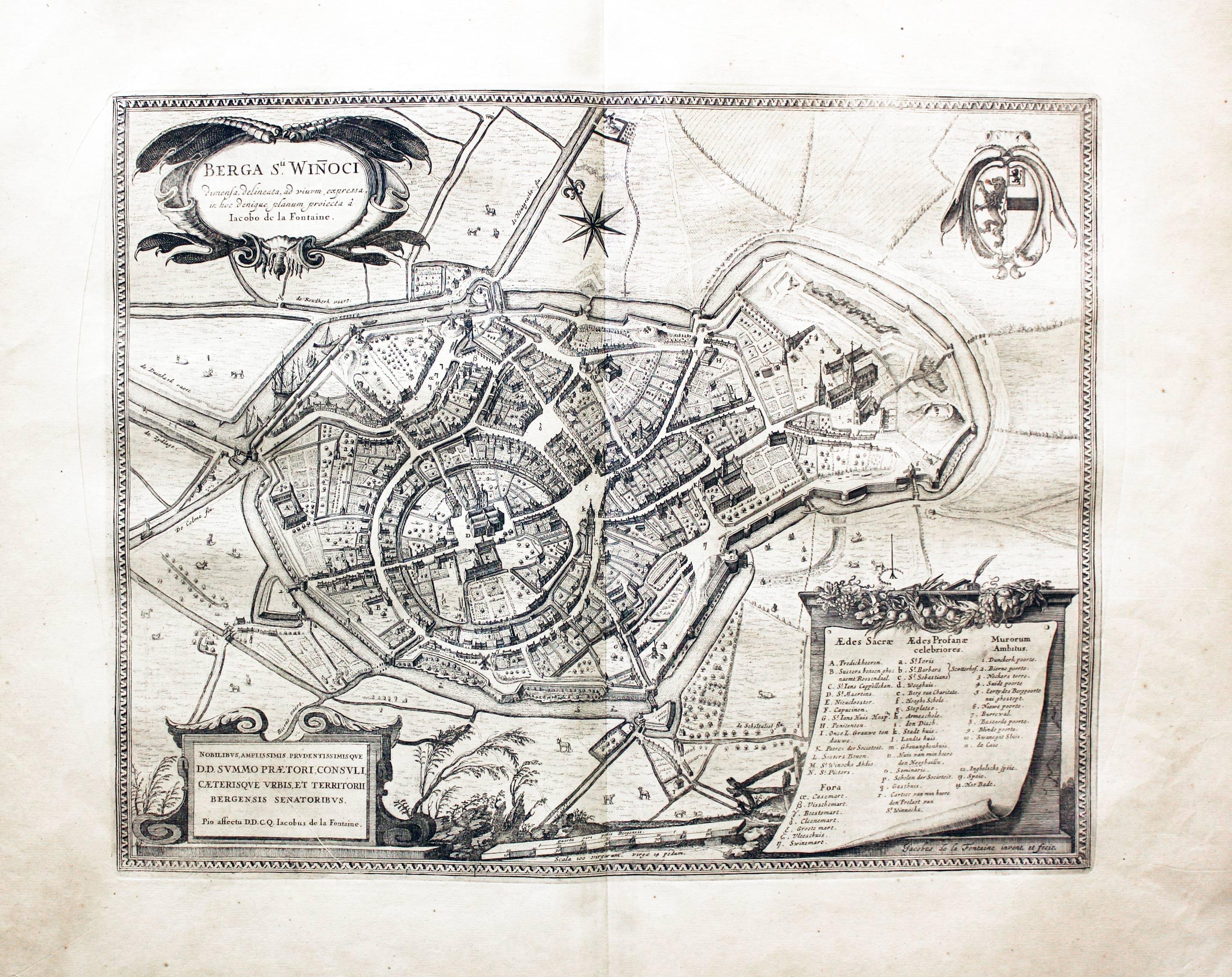 Bergues, Joan Blaeu, 1649