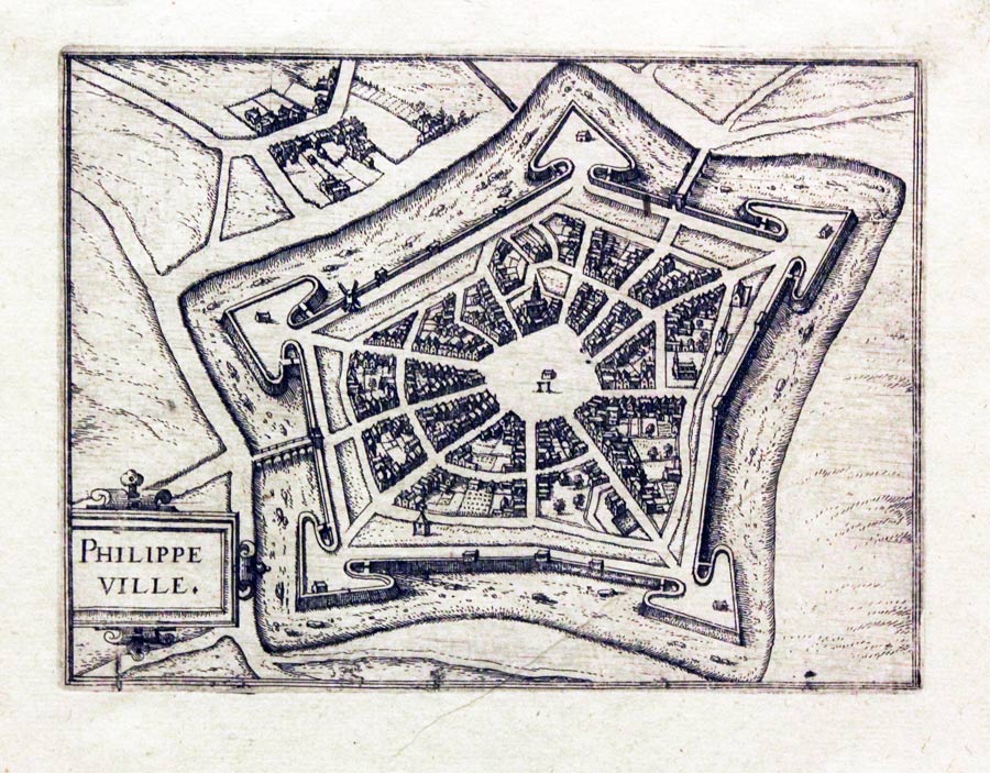 Philippeville, Luigi Guicciardini, 1582