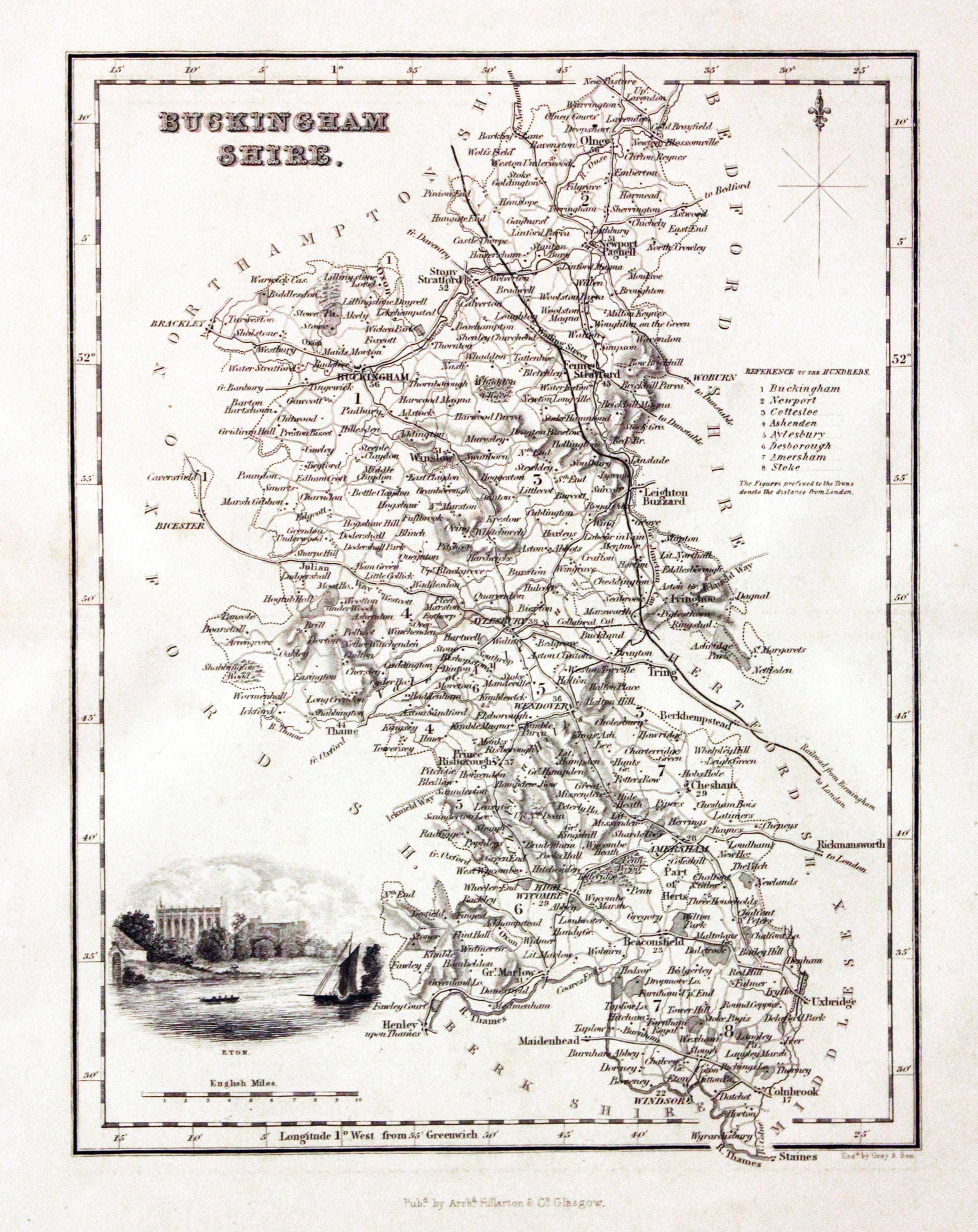 Buckinghamshire, Archibald Fullarton, c.1840