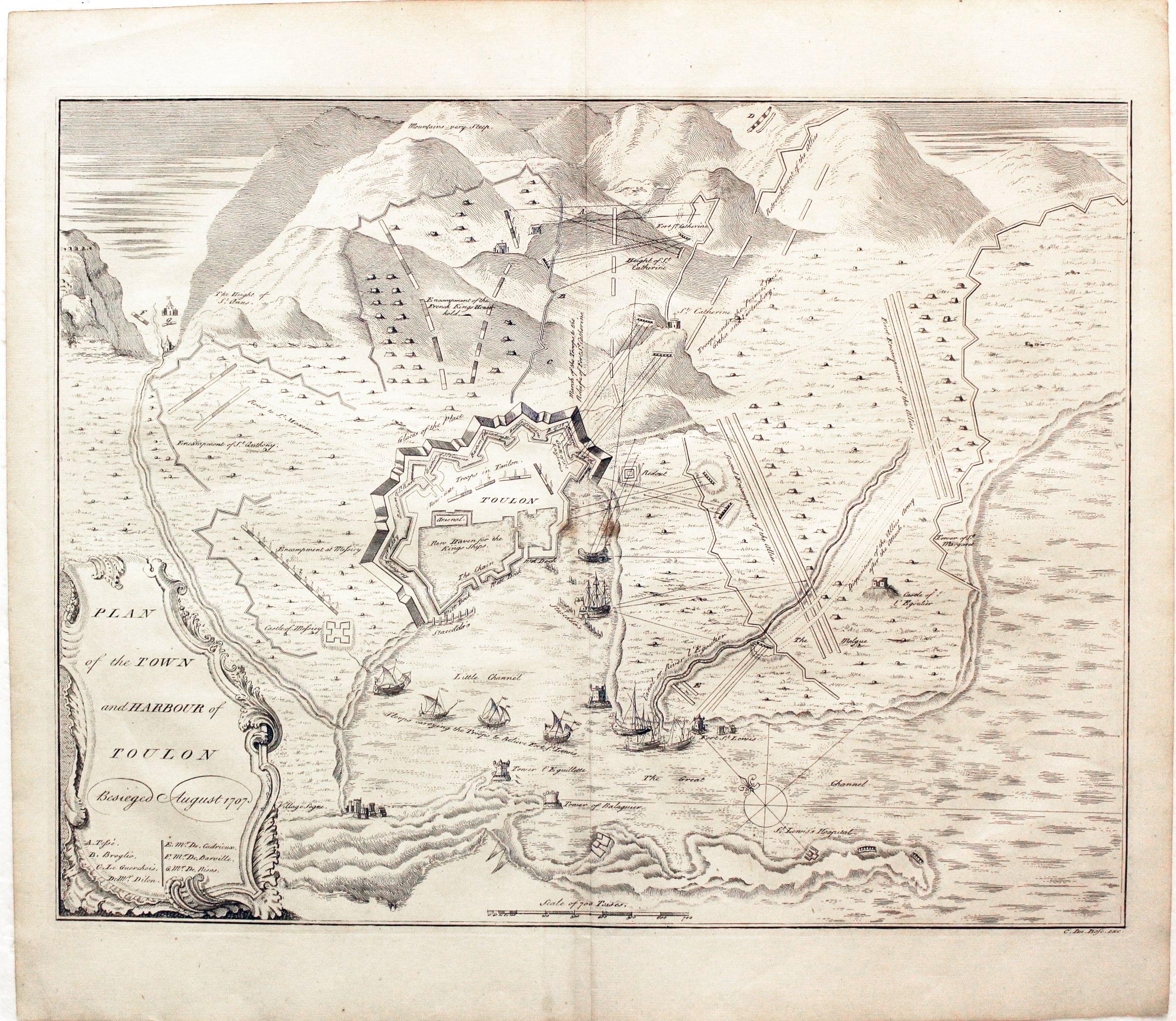 Toulon, Claude du Bosc, c.1740  Toulon, Claude du Bosc, c.1740