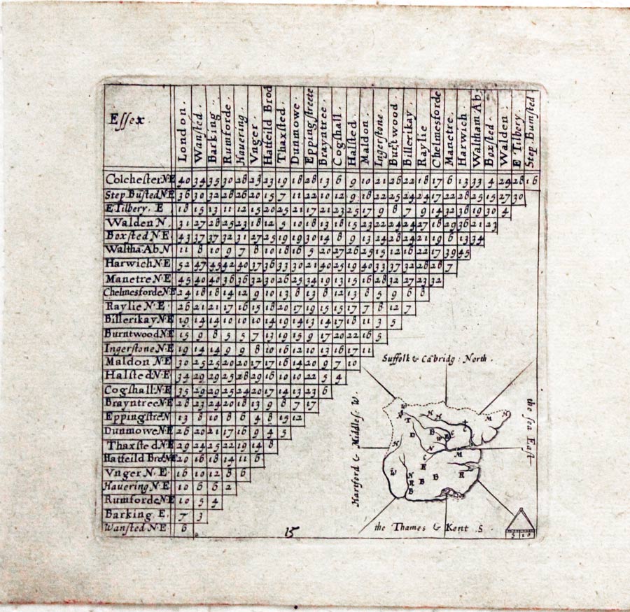 Essex by Matthew Simmons, 1636