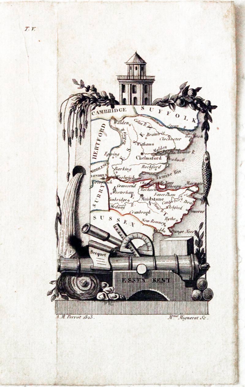 Essex and Kent, Aristide M. Perrot, 1823  Essex and Kent, Aristide M. Perrot, 1823